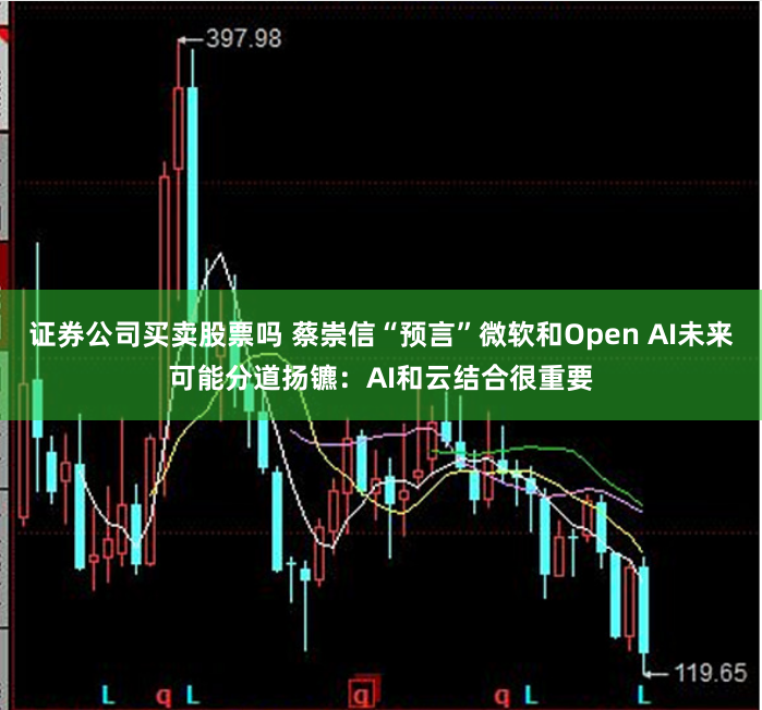 证券公司买卖股票吗 蔡崇信“预言”微软和Open AI未来可能分道扬镳：AI和云结合很重要